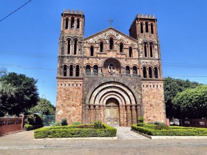 Die alte Kirche in Villarrica